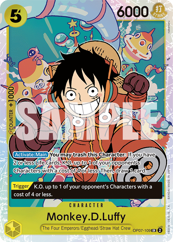 OP07-109 - Monkey.D.Luffy (SR)