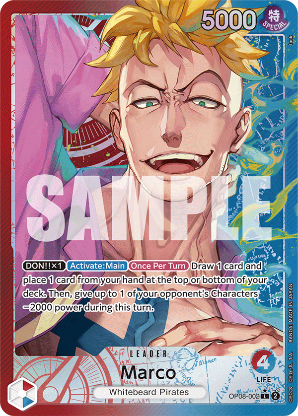 OP08-002 - Marco (Leader) (Alt Art)