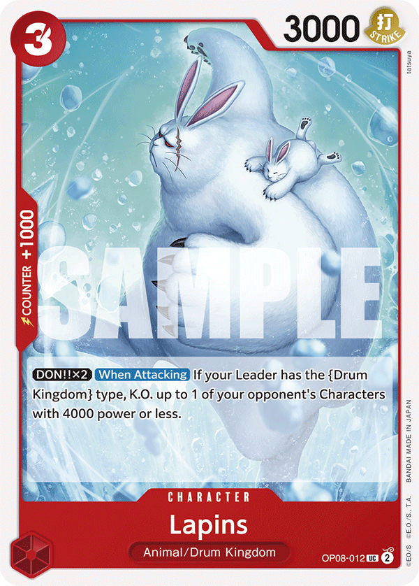OP08-012 - Lapins