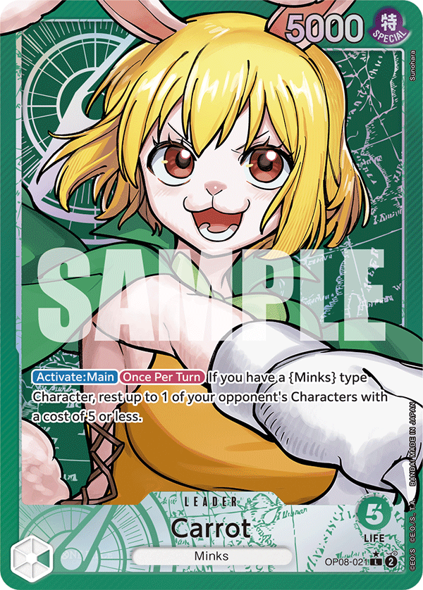 OP08-021 - Carrot (Leader) (Alt Art)