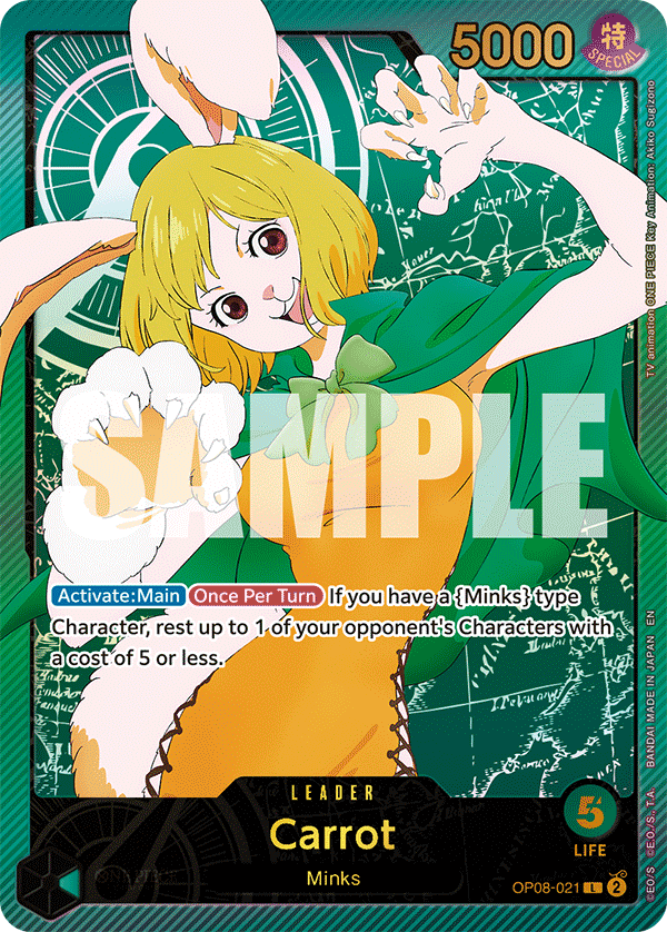 OP08-021 - Carrot (Leader) (Alt Art) (Special)