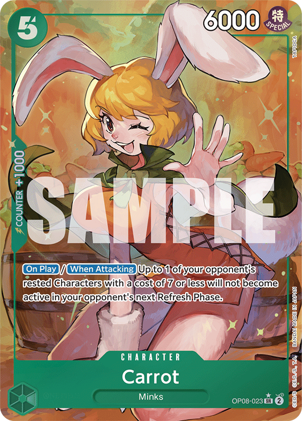 OP08-023 - Carrot (SR) (Alt Art)