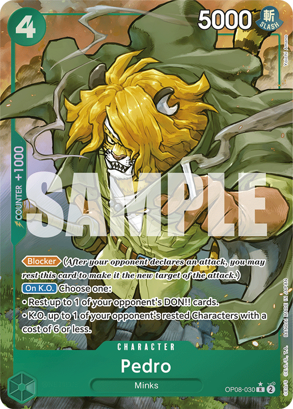 OP08-030 - Pedro (Alt Art)