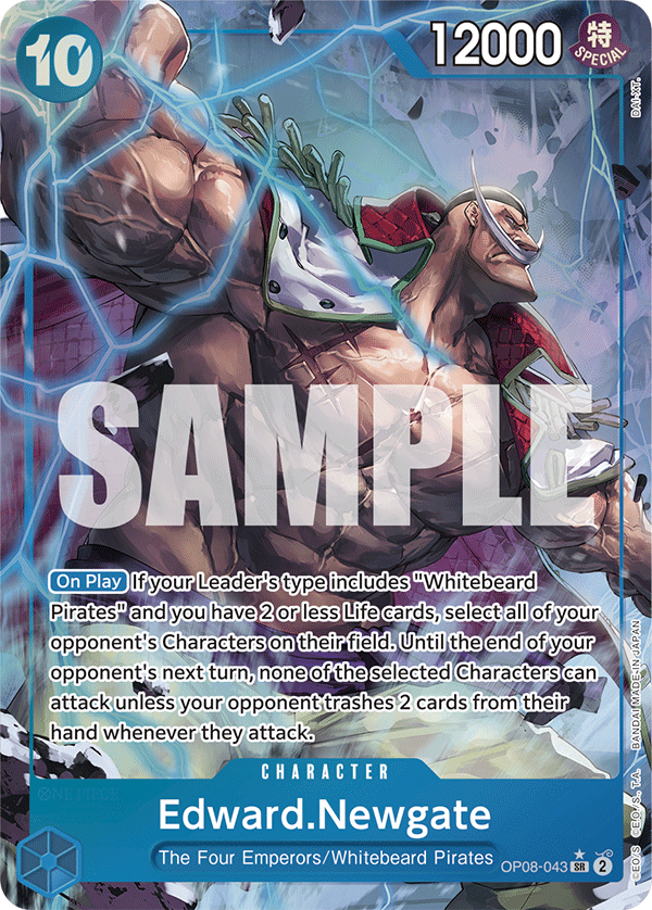 OP08-043 - Edward.Newgate (SR) (Alt Art)