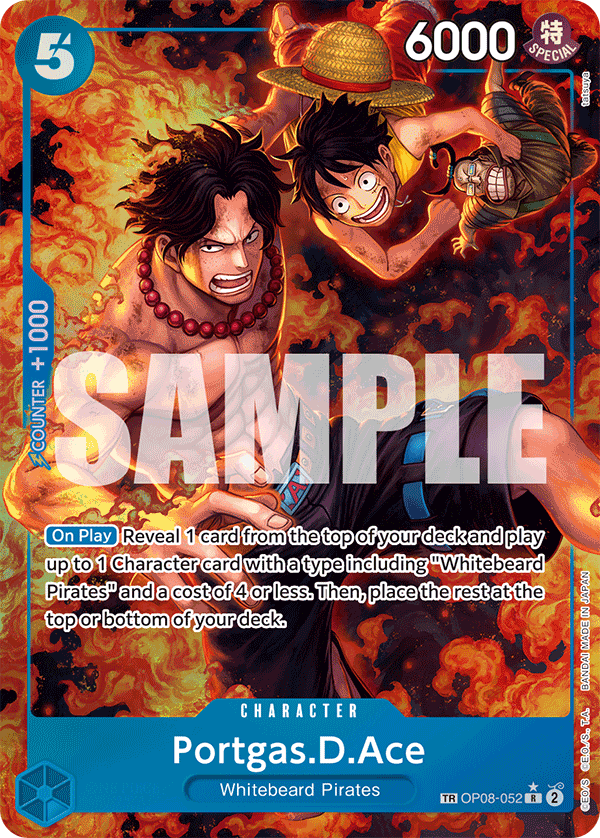 OP08-052 - Portgas.D.Ace (Alt Art) (Special Card)