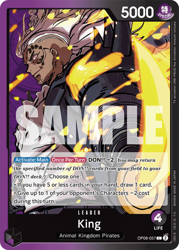 OP08-057 - King (Leader)