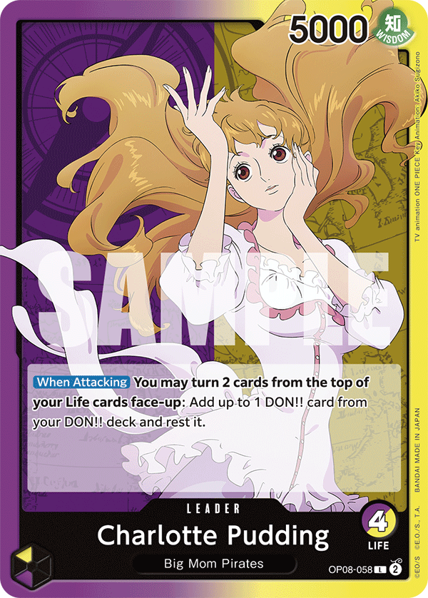 OP08-058 - Charlotte Pudding (Leader)
