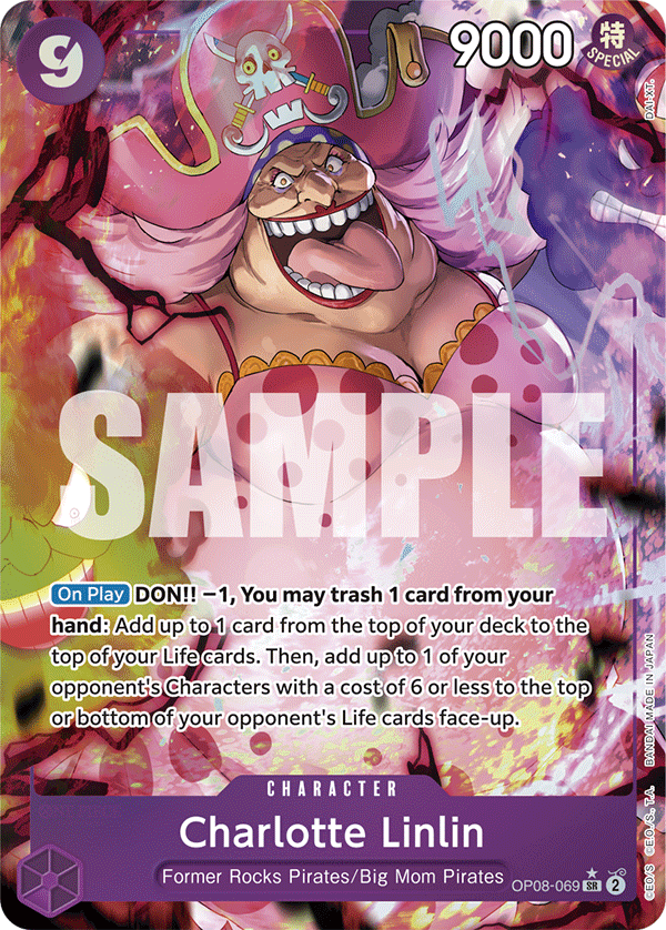 OP08-069 - Charlotte Linlin (SR) (Alt Art)