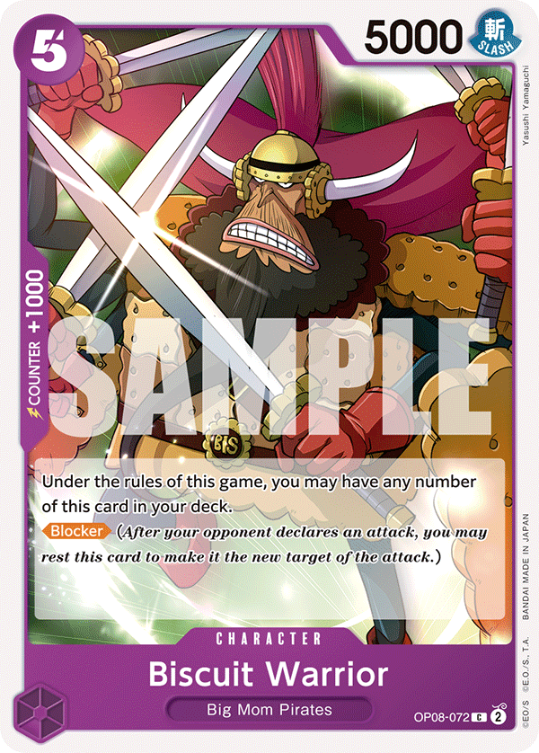 OP08-072 - Biscuit Warrior