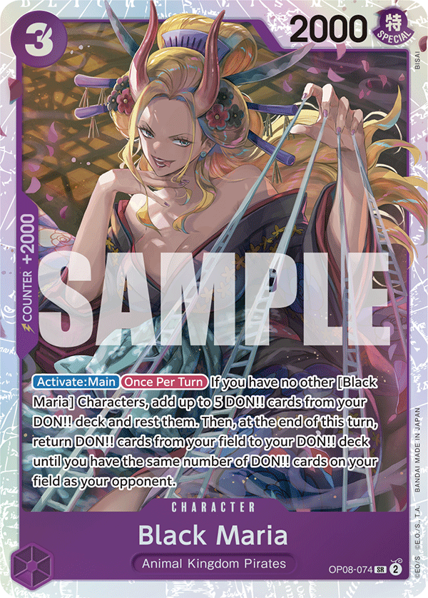 OP08-074 - Black Maria (SR)