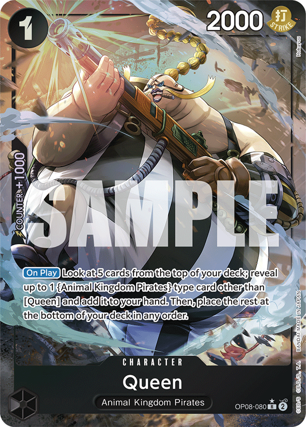 OP08-080 - Queen (Alt Art)
