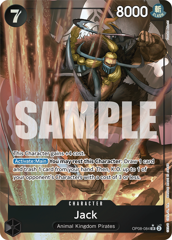 OP08-084 - Jack (SR) (Alt Art)