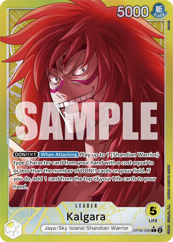 OP08-098 - Kalgara (Leader) (Alt Art)