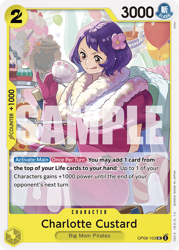 OP08-103 - Charlotte Custard