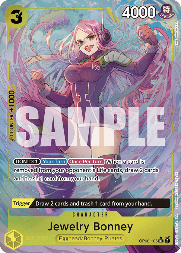 OP08-105 - Jewelry Bonney (SR) (Alt Art)