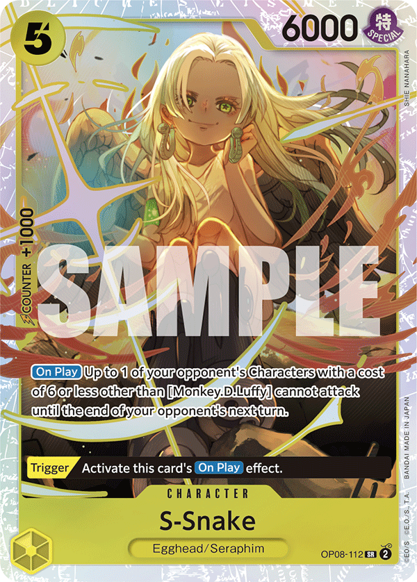 OP08-112 - S-Snake (SR)