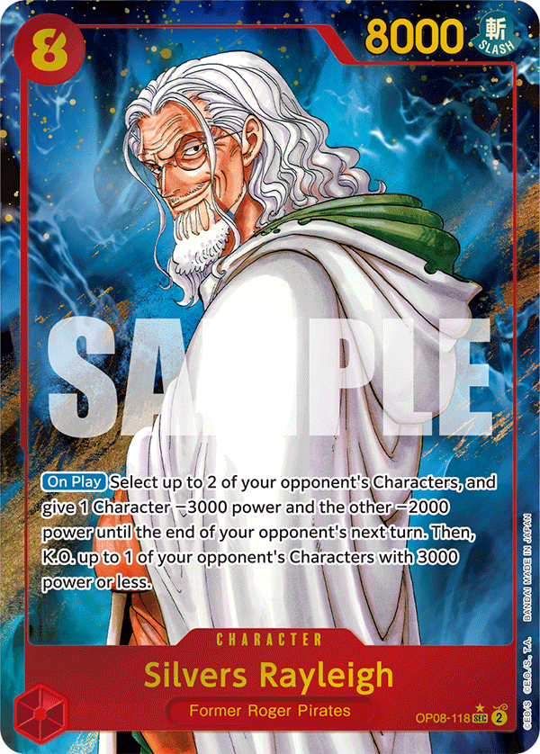 OP08-118 - Silvers Rayleigh (SEC) (Alt Art)