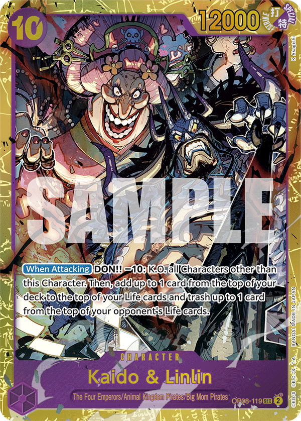 OP08-119 - Kaido & Linlin (SEC)