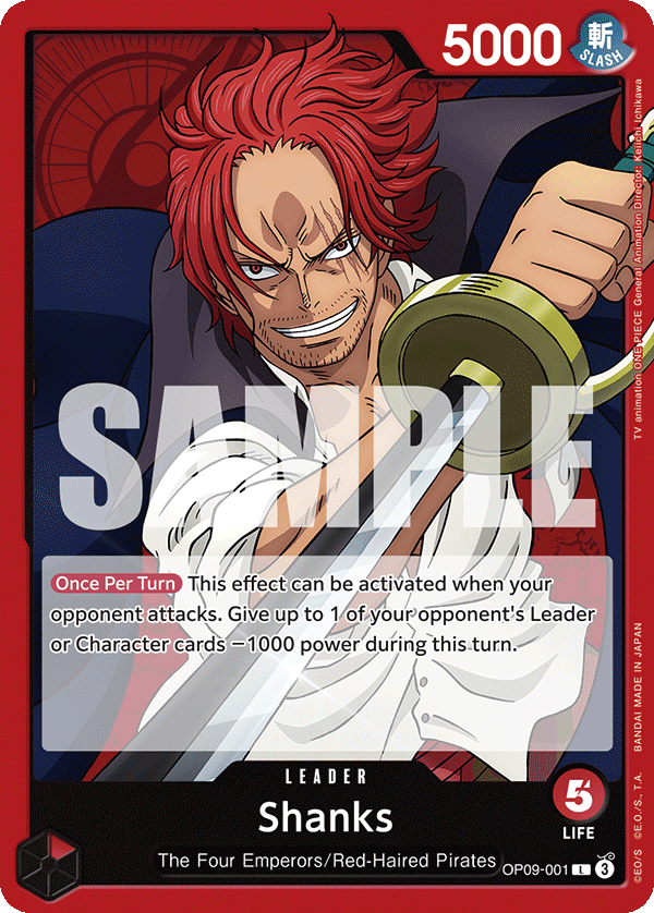OP09-001 - Shanks (Leader)