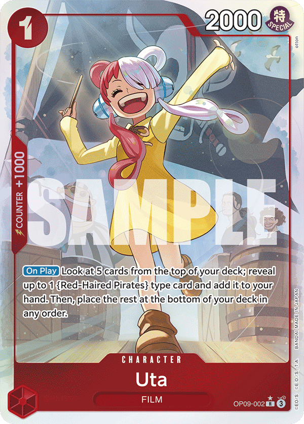 OP09-002 - Uta (Alt Art)