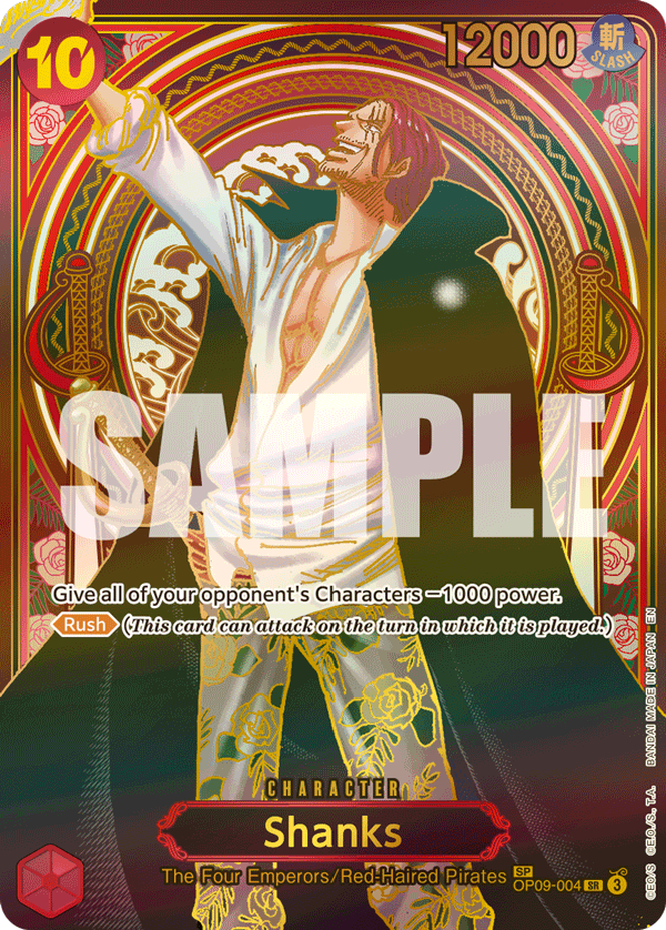 OP09-004 - Shanks (Special Card)
