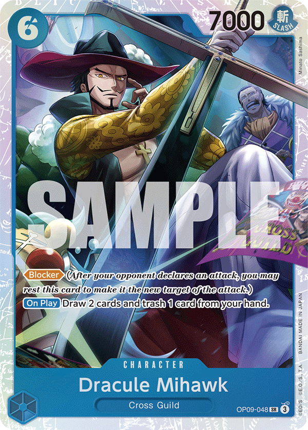 OP09-048 - Dracule Mihawk (SR)