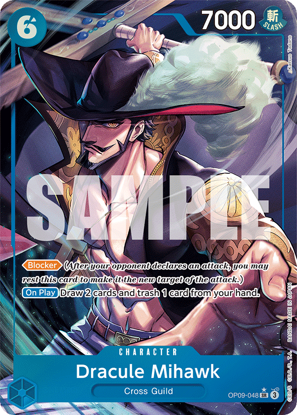 OP09-048 - Dracule Mihawk (SR) (Alt Art)