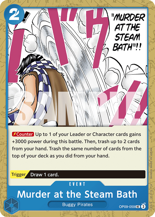 OP09-059 - Murder at the Steam Bath