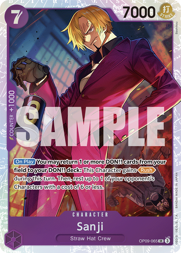 OP09-065 - Sanji (SR)