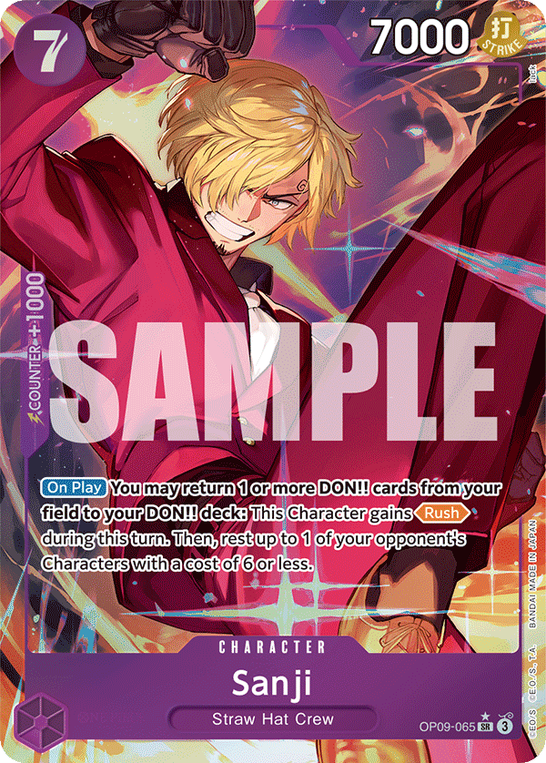 OP09-065 - Sanji (SR) (Alt Art)