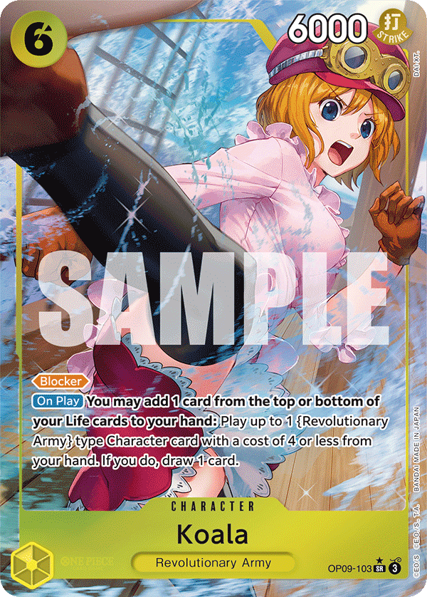 OP09-103 - Koala (SR) (Alt Art)