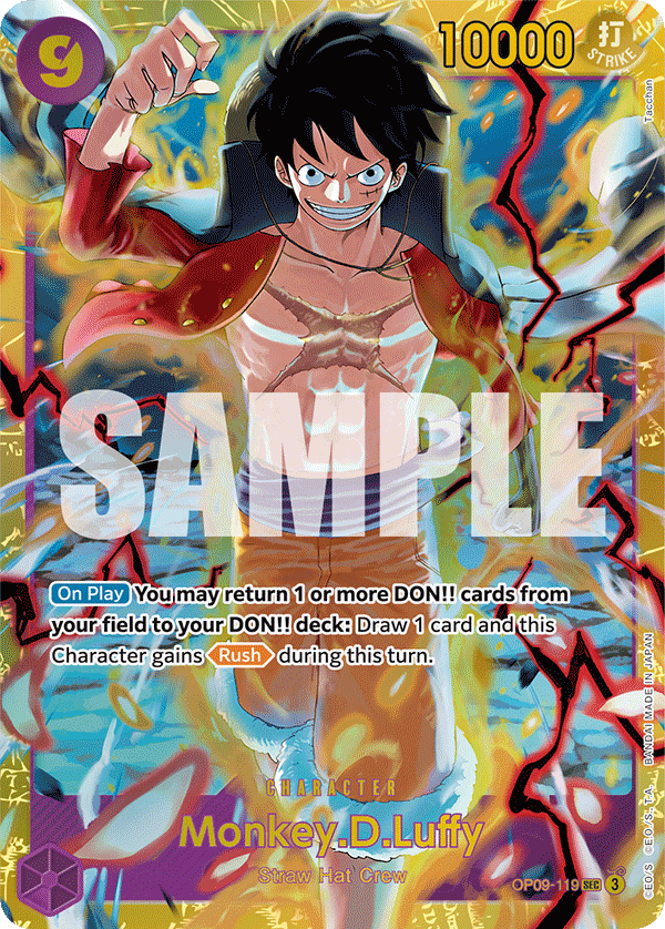 OP09-119 - Monkey.D.Luffy (SEC)