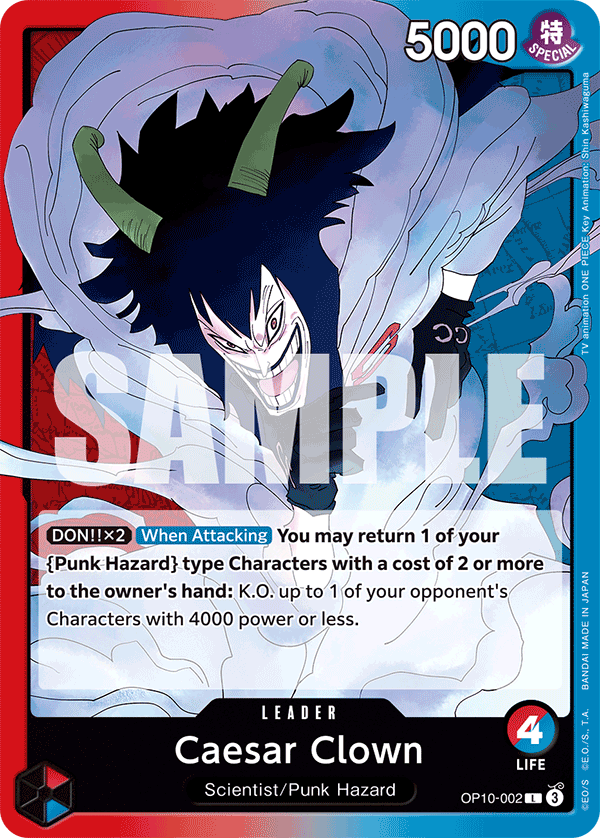 OP10-002 - Caesar Clown (Leader)