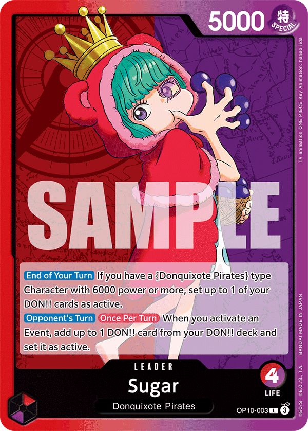 OP10-003 - Sugar (Leader)