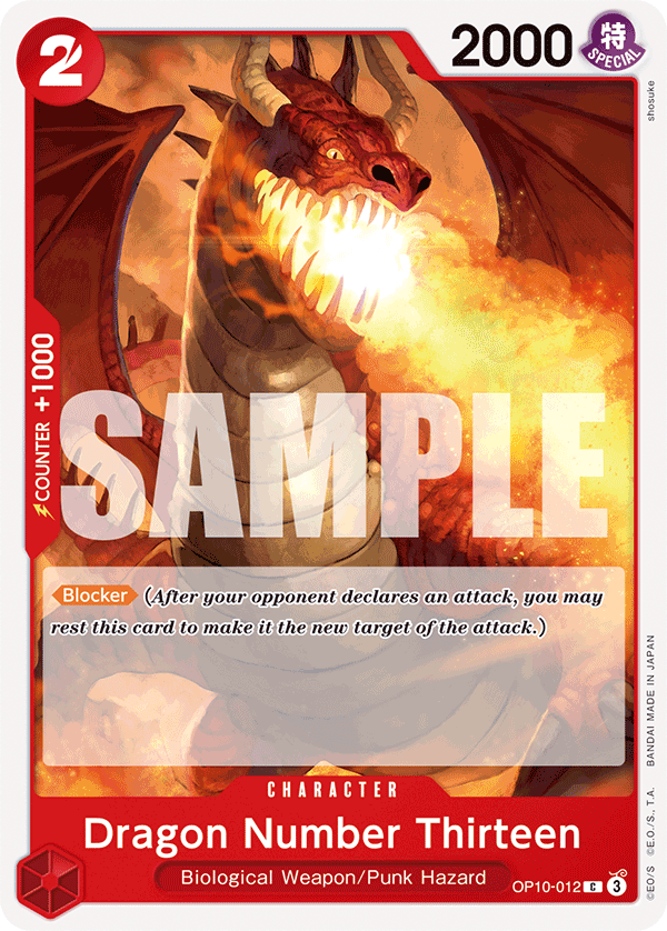 OP10-012 - Dragon Number Thirteen