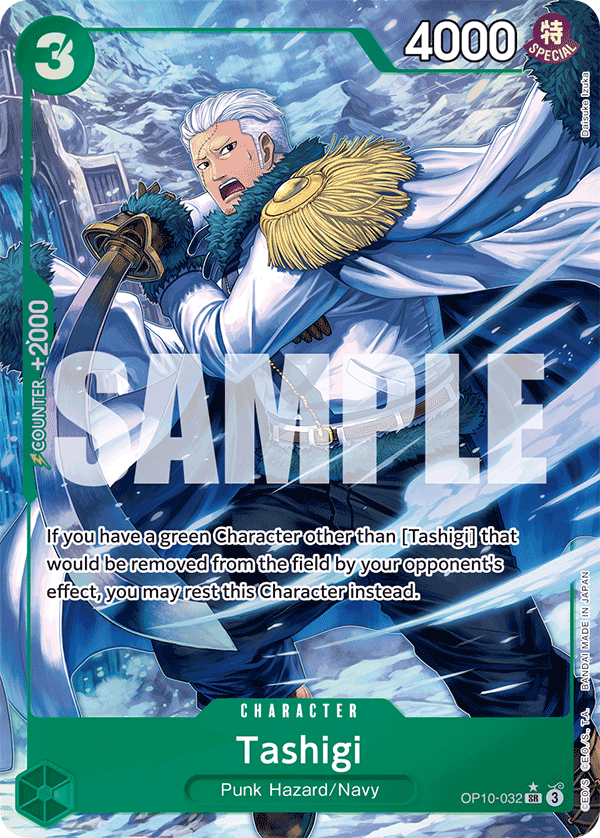 OP10-032 - Tashigi (SR) (Alt Art)
