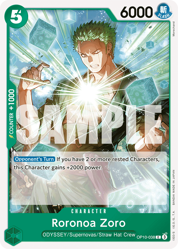 OP10-038 - Roronoa Zoro