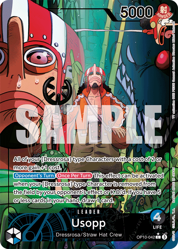 OP10-042 - Usopp (Leader) (Alt Art)