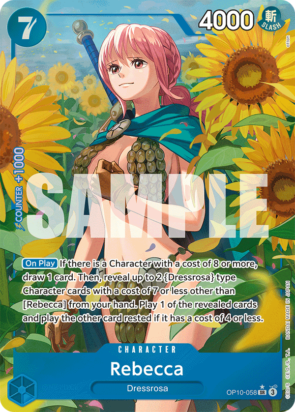 OP10-058 - Rebecca (SR) (Alt Art)