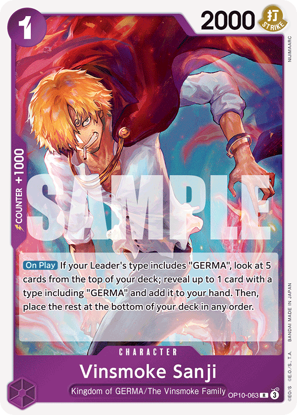 OP10-063 - Vinsmoke Sanji