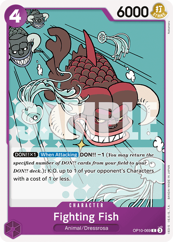 OP10-069 - Fighting Fish