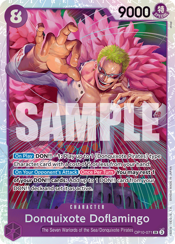OP10-071 - Donquixote Doflamingo (SR)