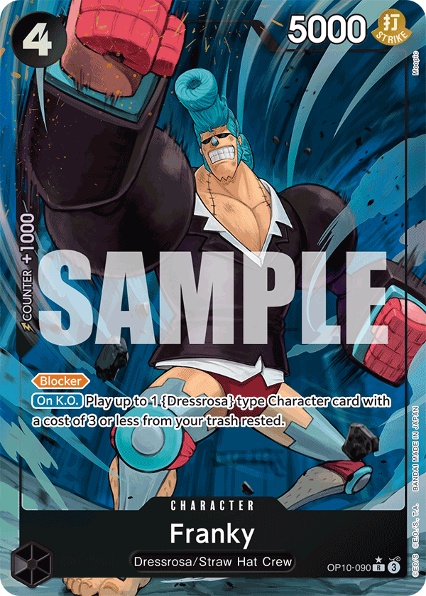 OP10-090 - Franky (Alt Art)