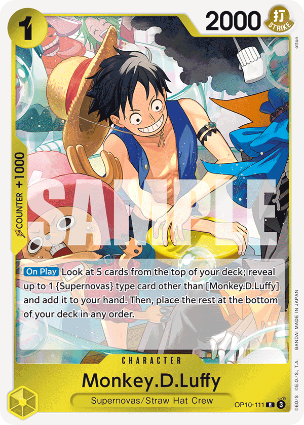 OP10-111 - Monkey.D.Luffy