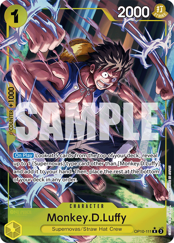 OP10-111 - Monkey.D.Luffy (Alt Art)