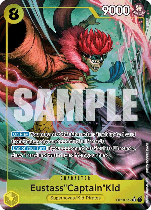 OP10-112 - Eustass"Captain"Kid (SR) (Alt Art)