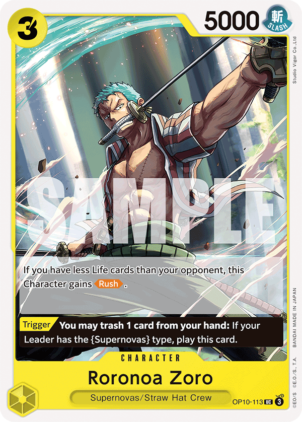 OP10-113 - Roronoa Zoro