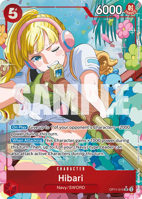 OP11-010 - Hibari (SR) (Alt Art)