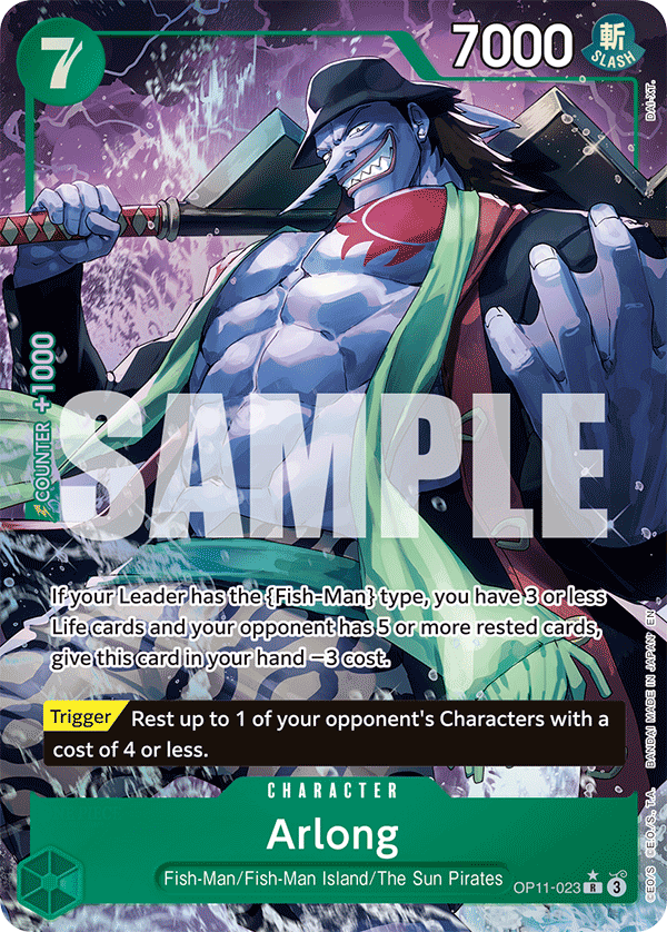OP11-023 - Arlong (Alt Art)