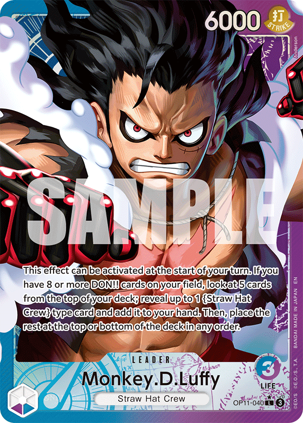OP11-040 - Monkey.D.Luffy (Leader) (Alt Art)